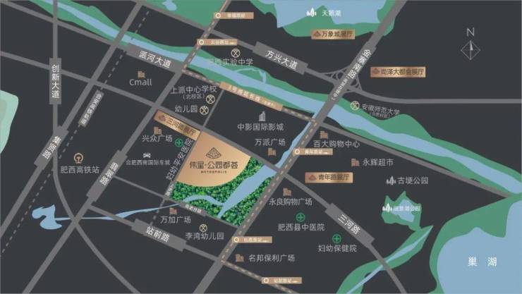 盘-售楼处发布：主城顶豪改善标杆启幕尊龙凯时app网站【新盘】合肥热门楼(图5)